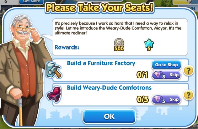 SimCity Social, Please Take Your Seats!
