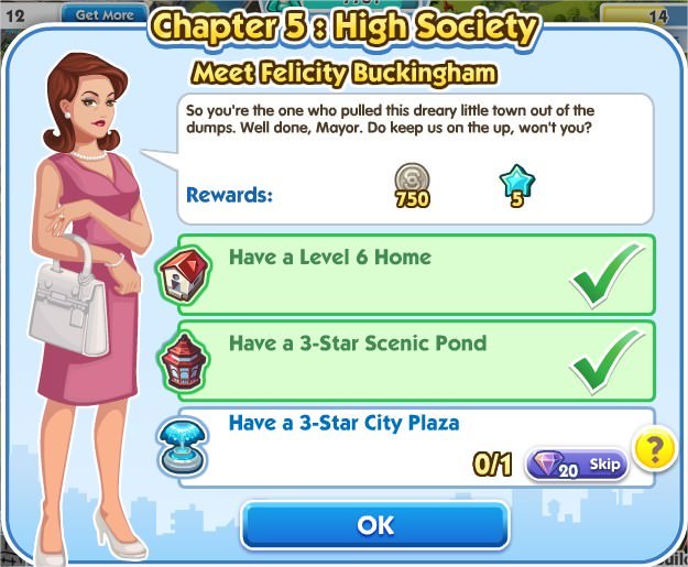SimCity Social, Meet Felicity Buckingham