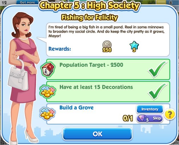 SimCity Social, Fishing for Felicity