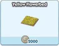 SimCity Social, Yellow  Flowerbed