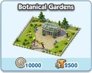 SimCity Social, Botanical Gardens
