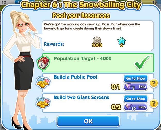 SimCity Social, Pool your Resources
