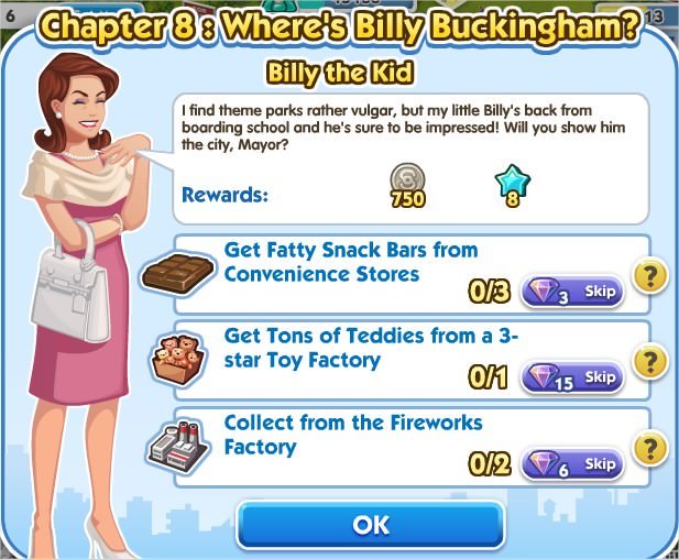 SimCity Social, Billy the Kid