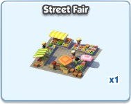 SimCity Social, Street Fair