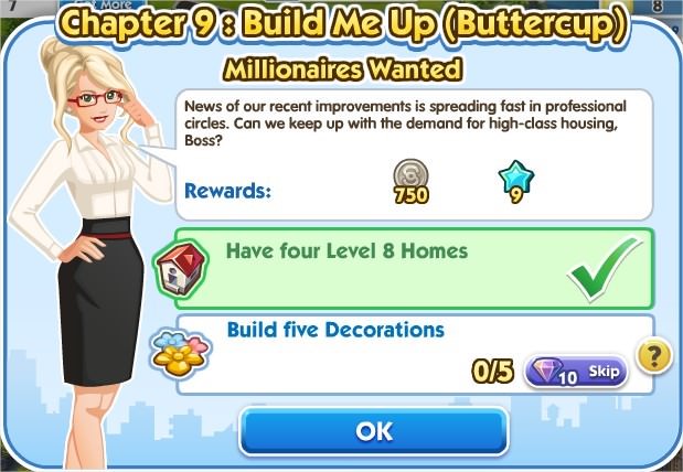 SimCity Social, Millionaires Wanted