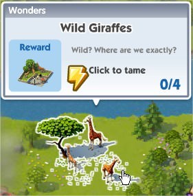 SimCity Social, Wild Giraffes（野生長頸鹿）