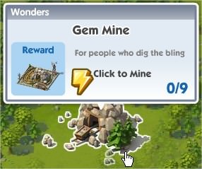 SimCity Social, Gem Mine（寶石礦）