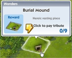 SimCity Social, Burial Mound