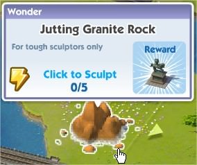 SimCity Social, Jutting Granite Rock（突出的花崗岩）