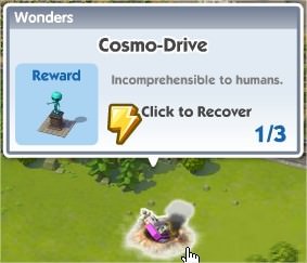 SimCity Social, Cosmo-Drive