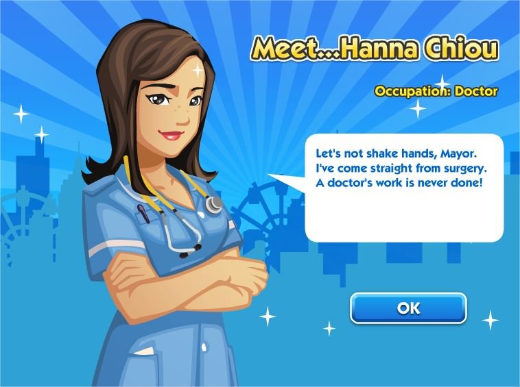 SimCity Social, 醫院（Hospital）