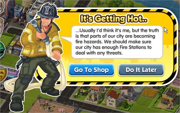 SimCity Social, Fire Station