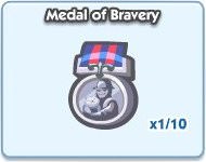 SimCity Social, Medal of Bravery