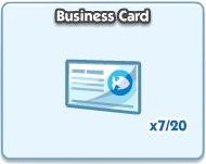 SimCity Social, Business Card