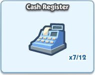 SimCity Social, Cash Register