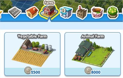 SimCity Social, Farms（農場）