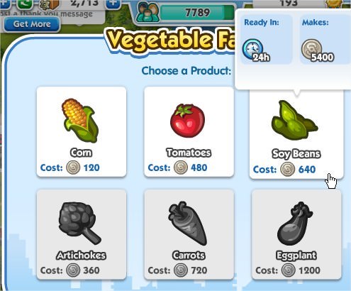 SimCity Social, Vegetable Farm（蔬果農場）