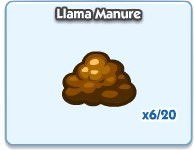 SimCity Social, Llama Manure