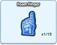SimCity Social, Foam Finger