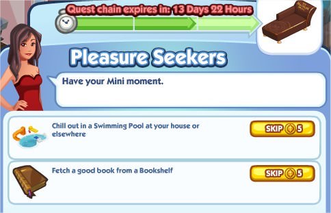 The Sims Social, Pleasure Seekers 3