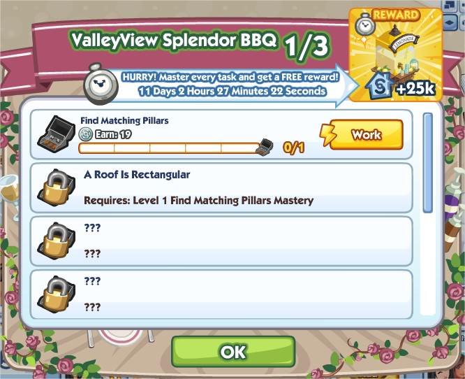 The Sims Social, ValleyView Splendor BBQ