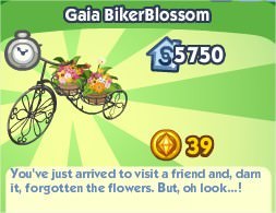 The Sims Social, Gaia BikerBlossom