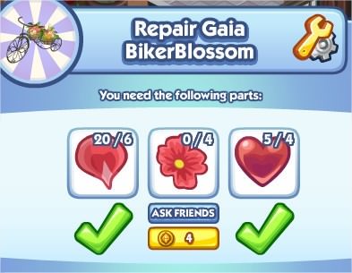 The Sims Social, Gaia BikerBlossom