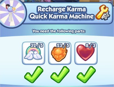 The Sims Social, Quick Karma Machine