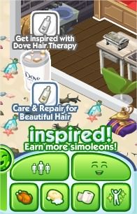 The Sims Social, Dove Hair Therapy Collection