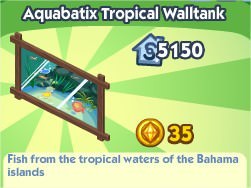 The Sims Social, Aquabatix Tropical Walltank