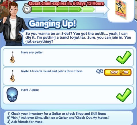The Sims Social, Ganging Up! 5