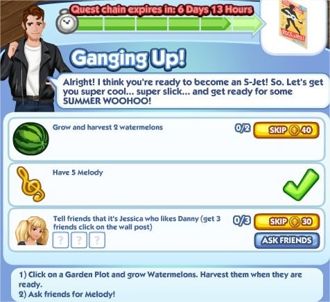 The Sims Social, Ganging Up! 6