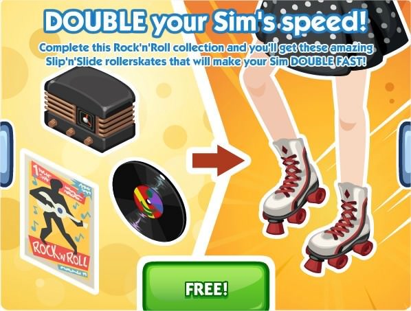 The Sims Social, Slip'n'Slide Skates