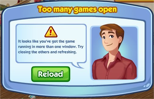 The Sims Social, Too many games Open 