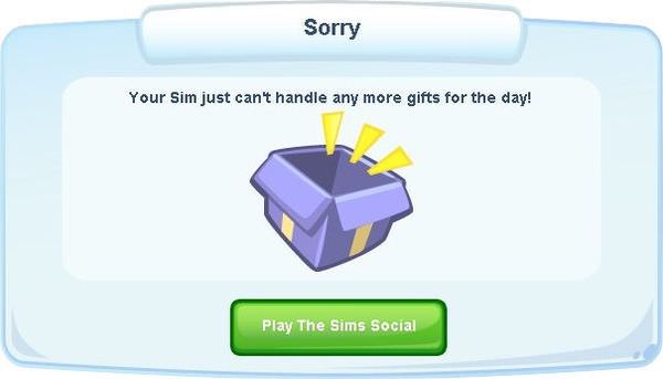 The Sims Social, Sorry