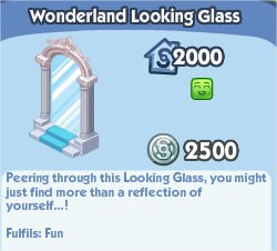 The Sims Social, Wonderland Looking Glass