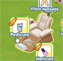 The Sims Social, ComfyGal Recliner™ Spa Deluxe