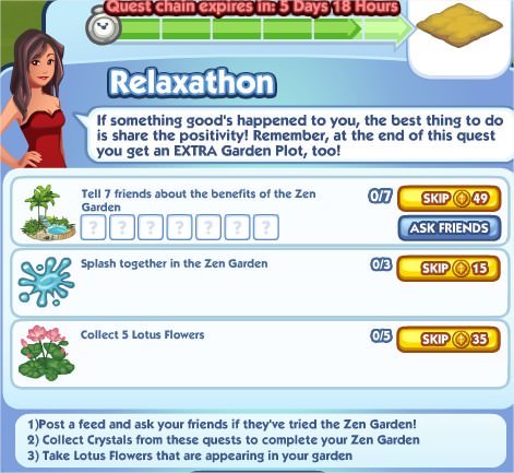 The Sims Social, Relaxathon 6