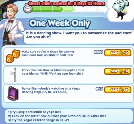 The Sims Social, One Week Only 4