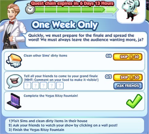 The Sims Social, One Week Only 7