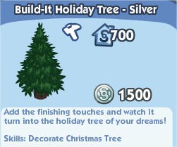 Build-It Holiday Tree - Silver