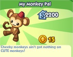 The Sims Social, My Monkey Pal