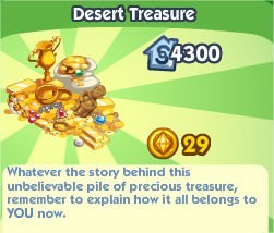 The Sims Social, Desert Treasure