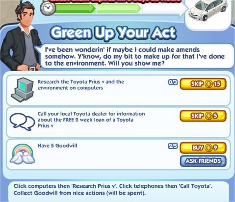 The Sims Social, Green Up Your Art 2