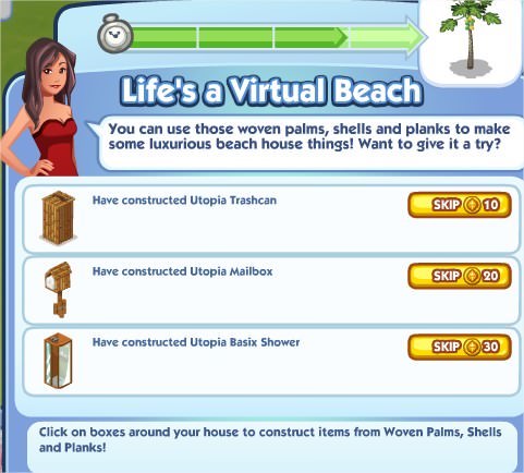 The Sims Social ,  Life