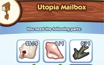 The Sims Social, Utopia Mailbox