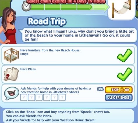 The Sims Social, Road Trip 5
