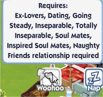 The Sims Social, Woohoo