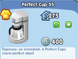 The Sims Social, Perfect Cup 55