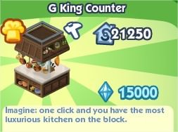 The Sims Social, G King Counter